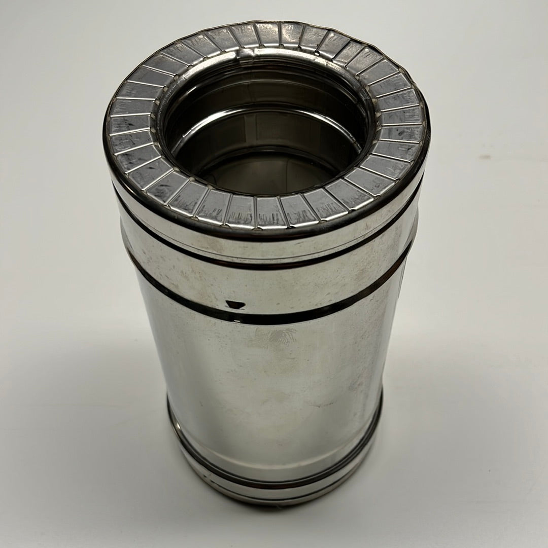 Dubbelwandig Inox Buis 80mm