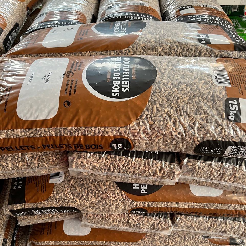 Houtpellets 100% Naaldhout 15 Kg
