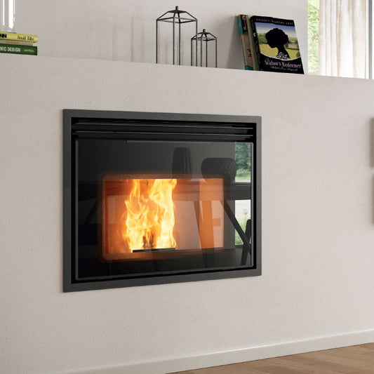 VIVACE Pelletkachel Gaio Glass - Inbouw
