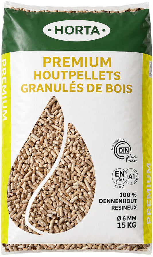 Horta Premium Houtpellets 15kg
