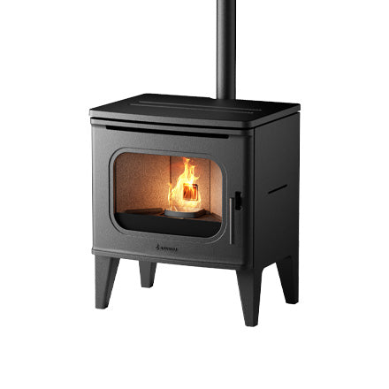 Ravelli Pelletkachel Mild Zwart