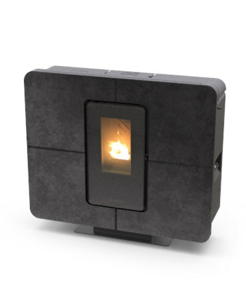 Thermorossi Pelletkachel Slimquadro 11 Style Thermocomfort Grès