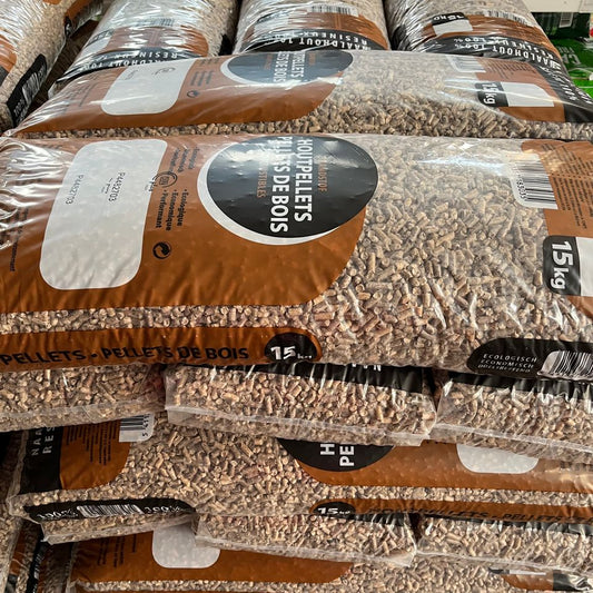 Houtpellets 100% Naaldhout 15 Kg