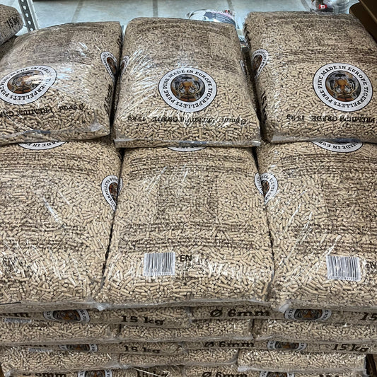 Houtpellets Tiger 15 Kg - 70 zakken
